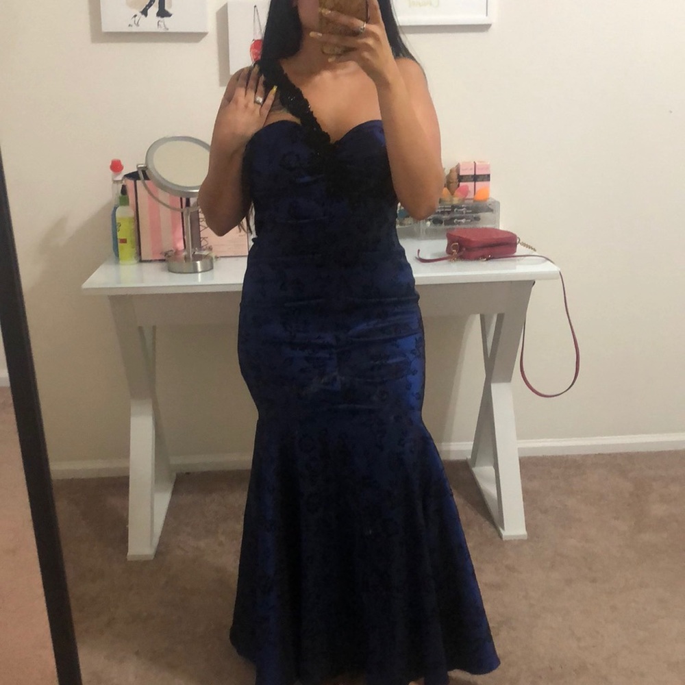 Navy blue dress with tags!